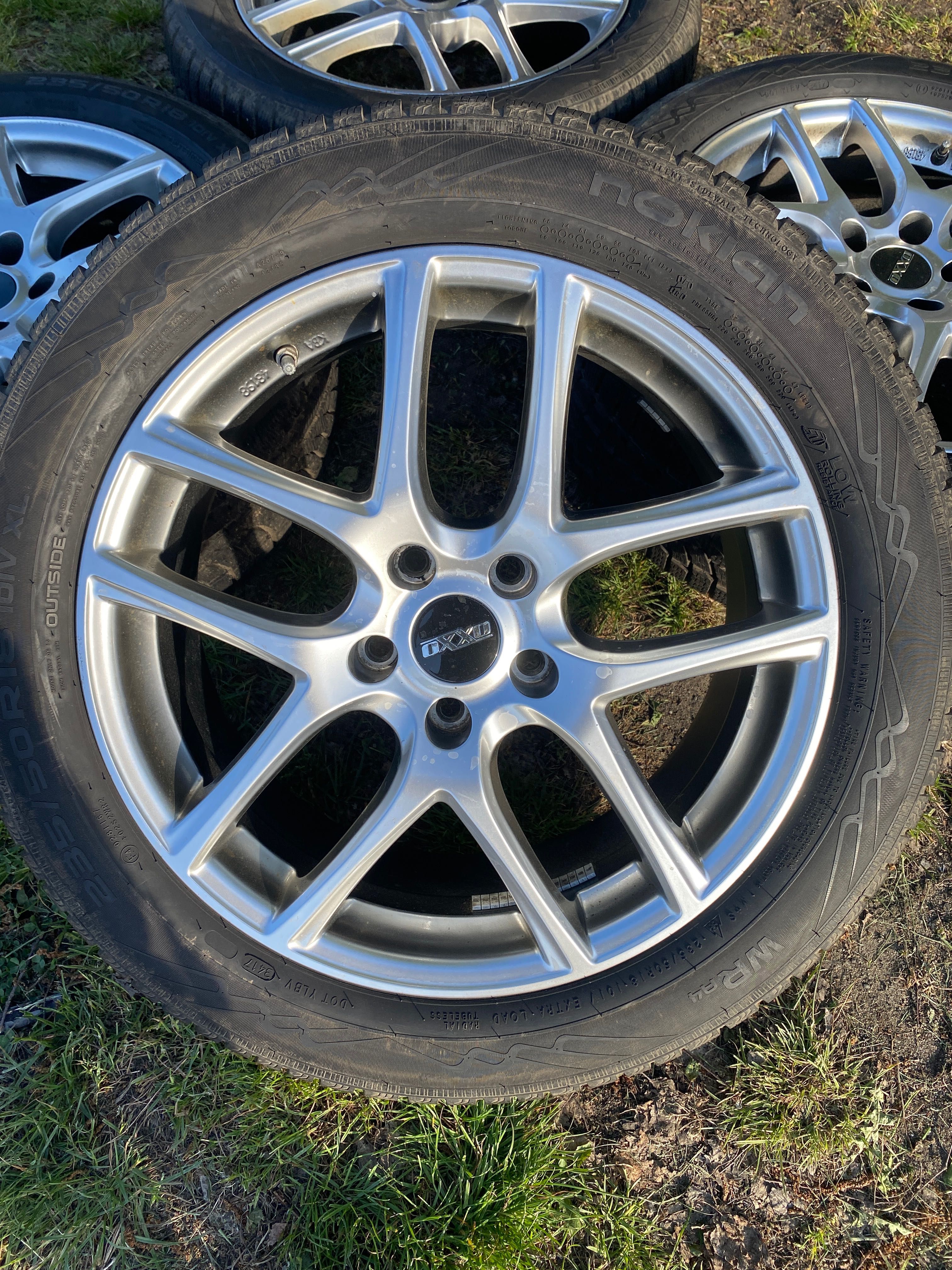 Koła Aluminiowe OPEL 5x115 7,5x18” ET40 opony 235/50R18 jak NOWE
