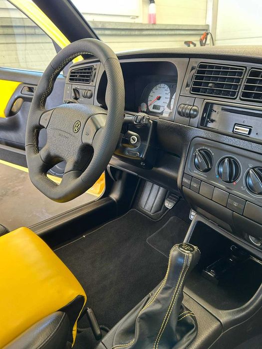 VW GOLF MK3 Special Color concept Yellow