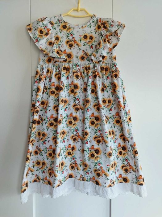 Sukienka słoneczniki 110