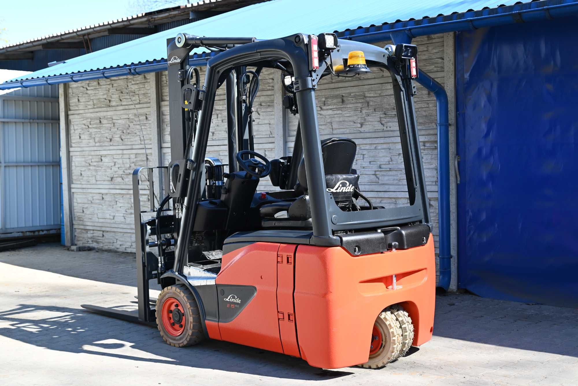 Wózek widłowy Linde E15 Duplex Pozycjoner 2019rok 2600mth  FHP 384