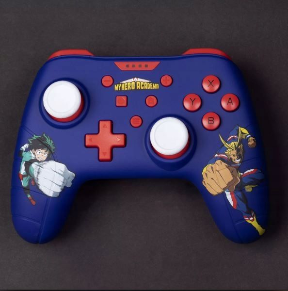 My Hero Pad Przewodowy Pc Nintendo Wibracje Outlet KX-MHA-SW-PAD-BLU-O