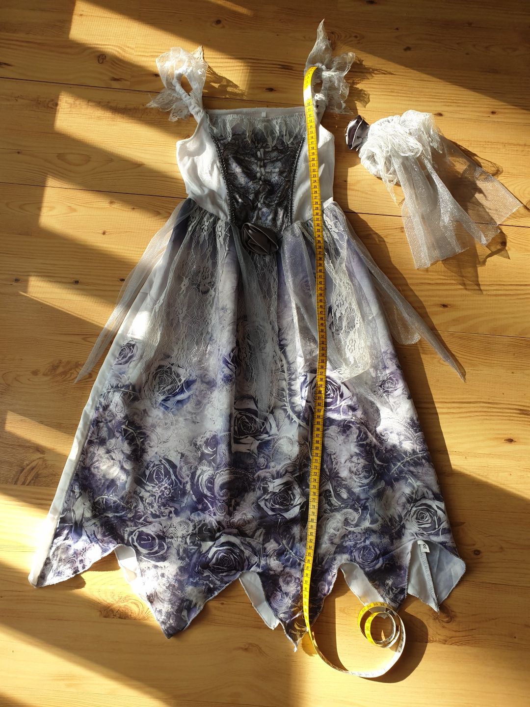 Strój Elsa rozmiar 128/134