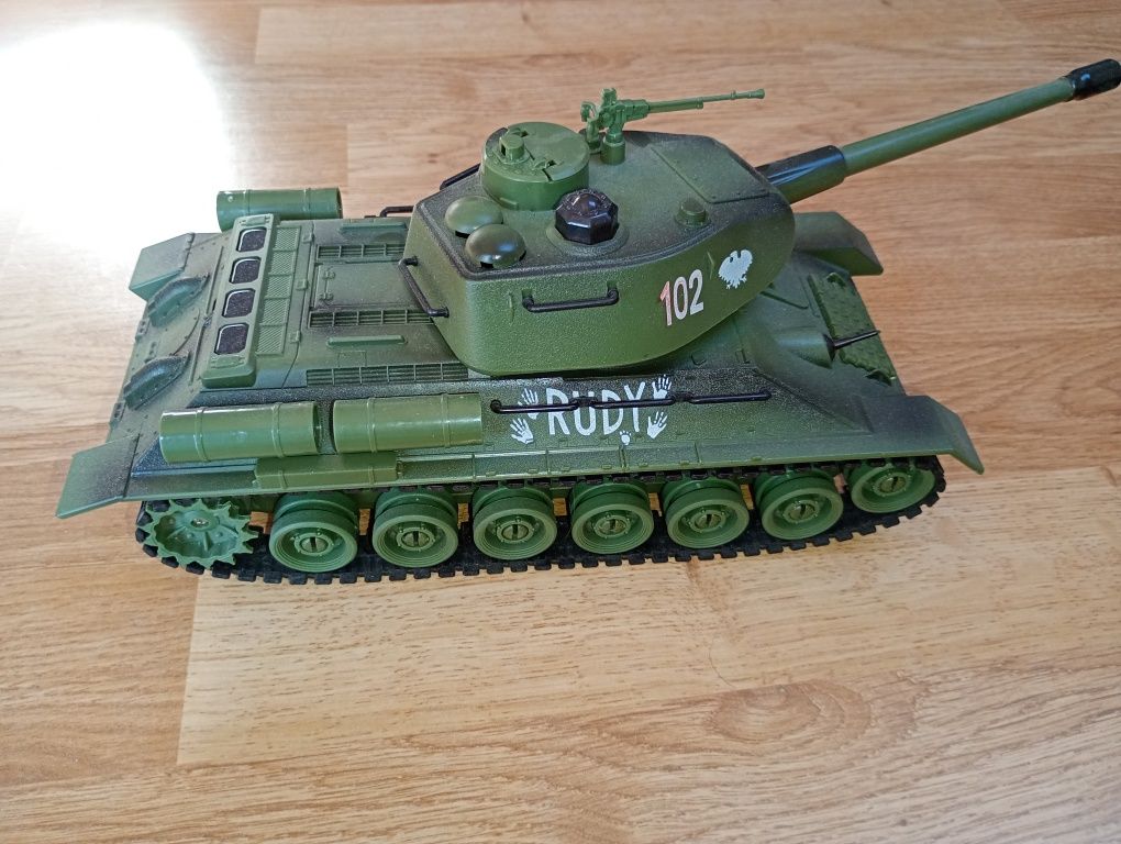 Czołg T-34 Rudy 102 zdalnie sterowany dwa w komplecie
