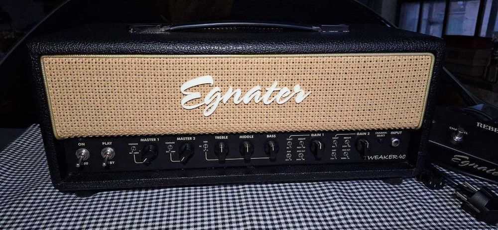 Ламповий гітарний підсилювач-голова EGNATER TWEAKER 40 HEAD