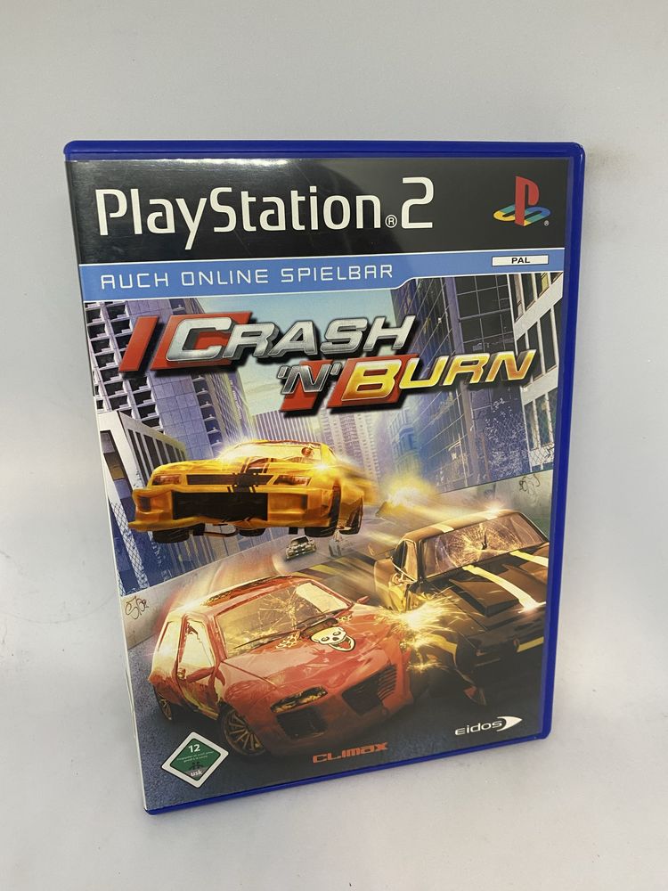 Gra Crash 'N' Burn PS2 Sony Play Station 2 pudełkowa wyścigowa