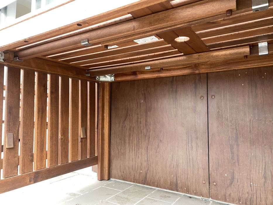 Mesa refeição exterior extensível  + cadeiras - IKEA APPLARO