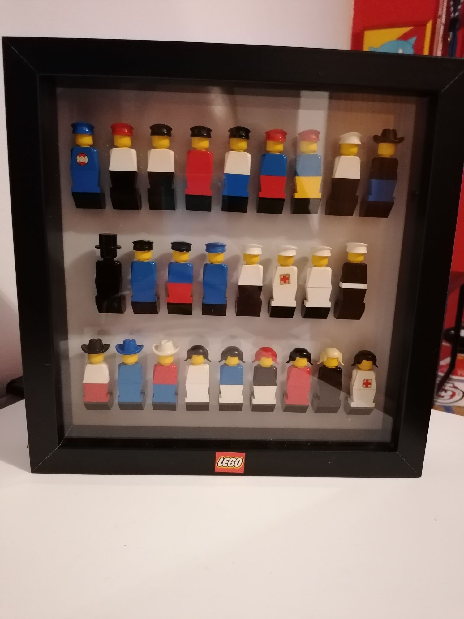 Moldura figuras Lego