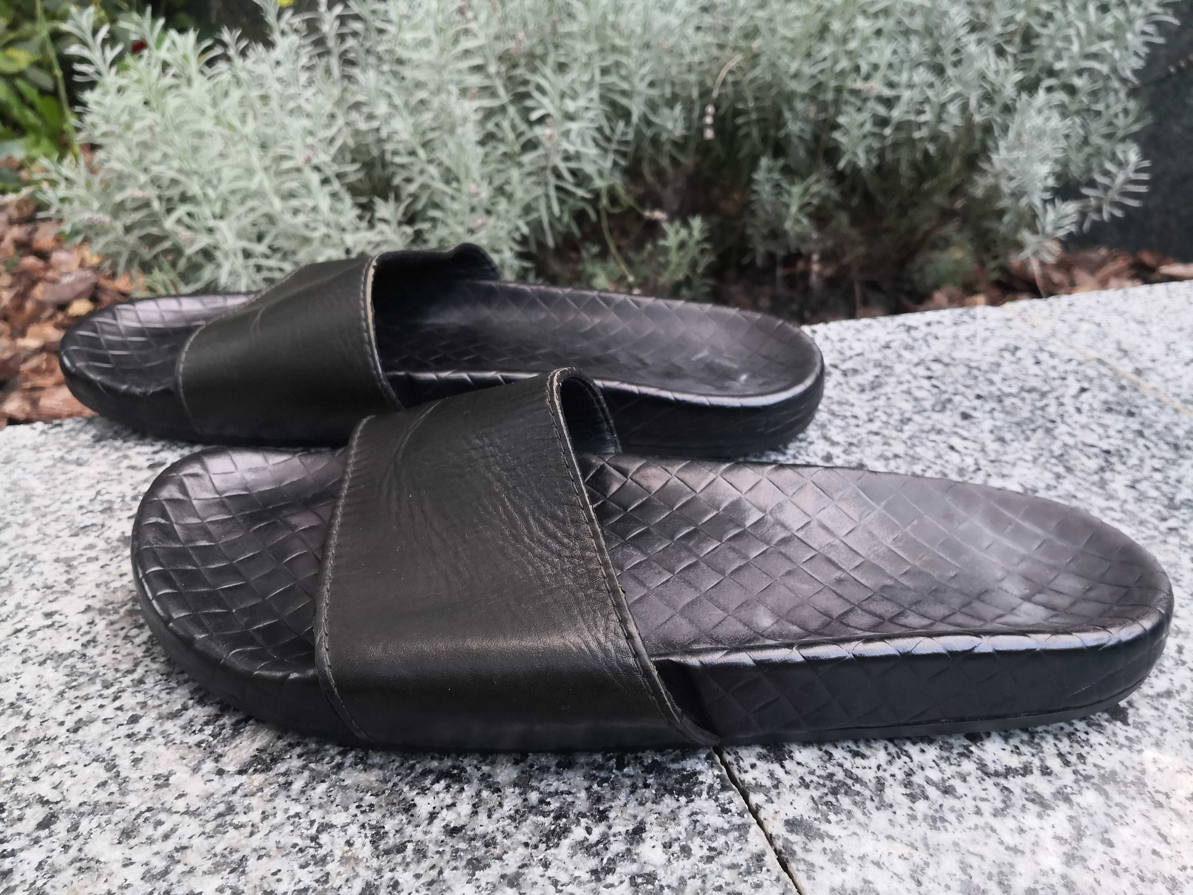 Шлепанцы Bottega Veneta ( Боттега Венета), Италия, оригинал, кожа, 43.