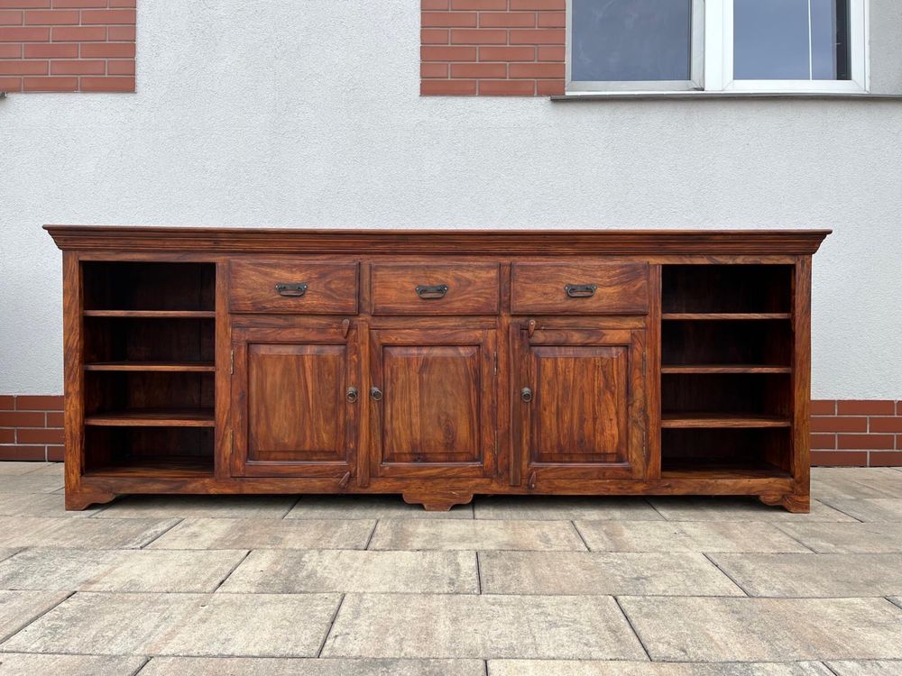Komoda kolonialna xxl palisander indyjski, lite drewno