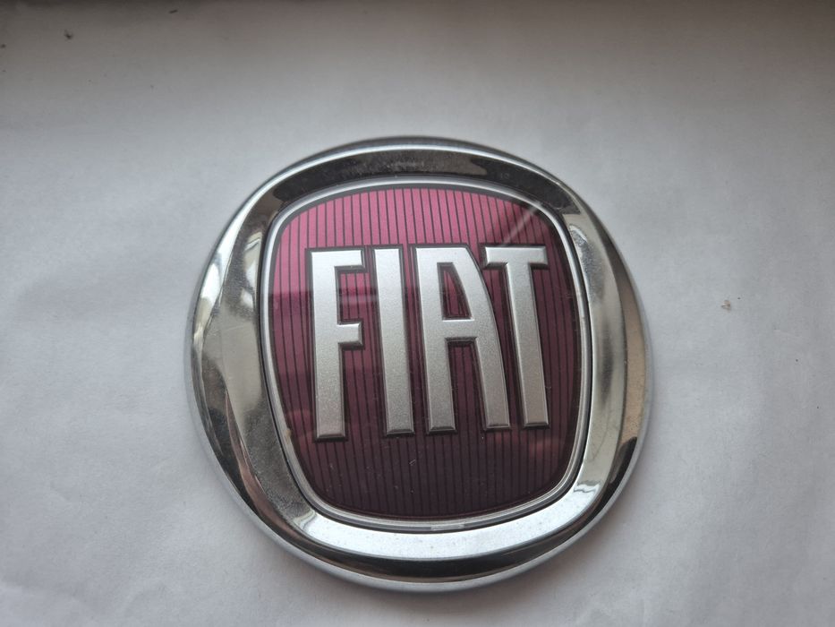 Emblemat logo Fiata średnicy 12 cm Ducato Scudo Dablo Fiorino Qubou