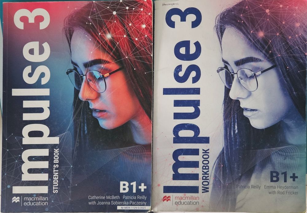 ZESTAW KOMPLET IMPULSE 3 B1+ Podręcznik i Ćwiczenia do j. angielskiego
