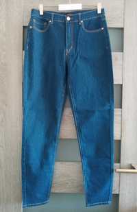 Forever 21 niebieskie jeansy skinny XL
