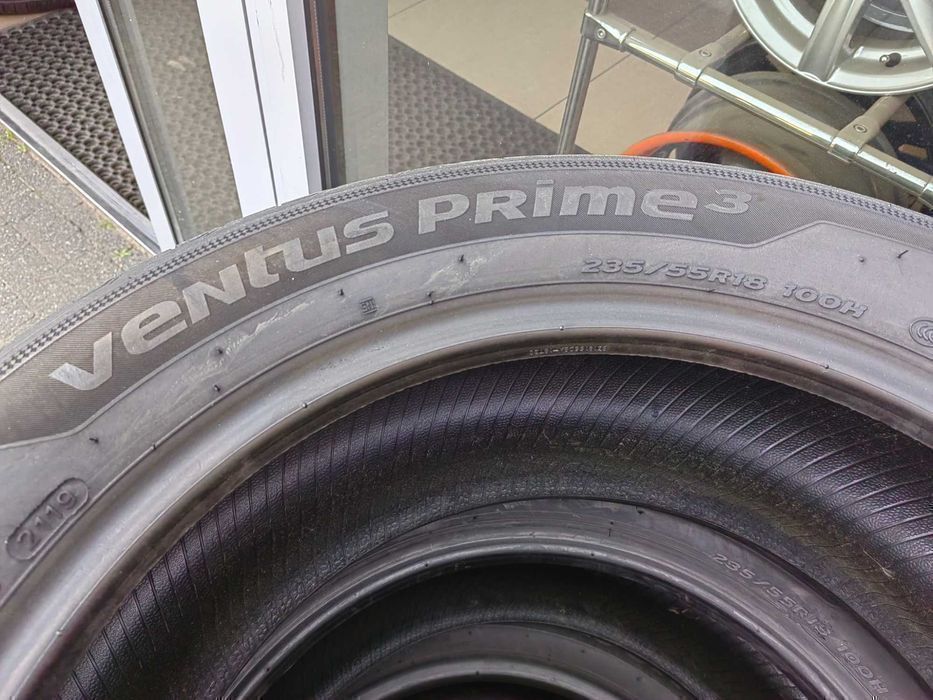 235/55R18 Hankook Ventus Prime 3 2019R KOMPLET Lato Captiva GLK