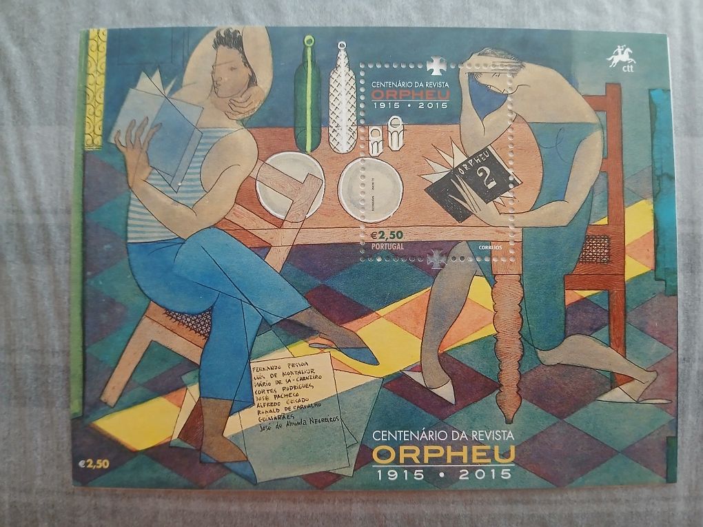 Bloco 2015 "centenário Orpheu"