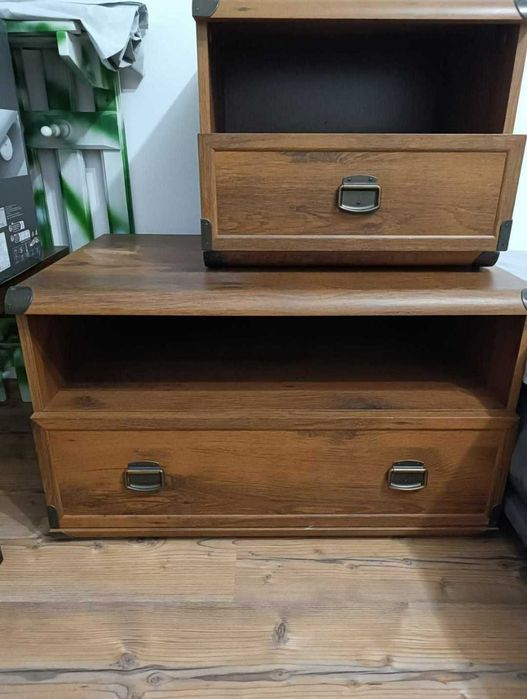 Zestaw mebli szafka nocna, tv, komoda