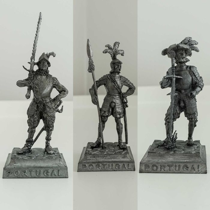 Landsknecht 3 figuras, vendidas em conjunto