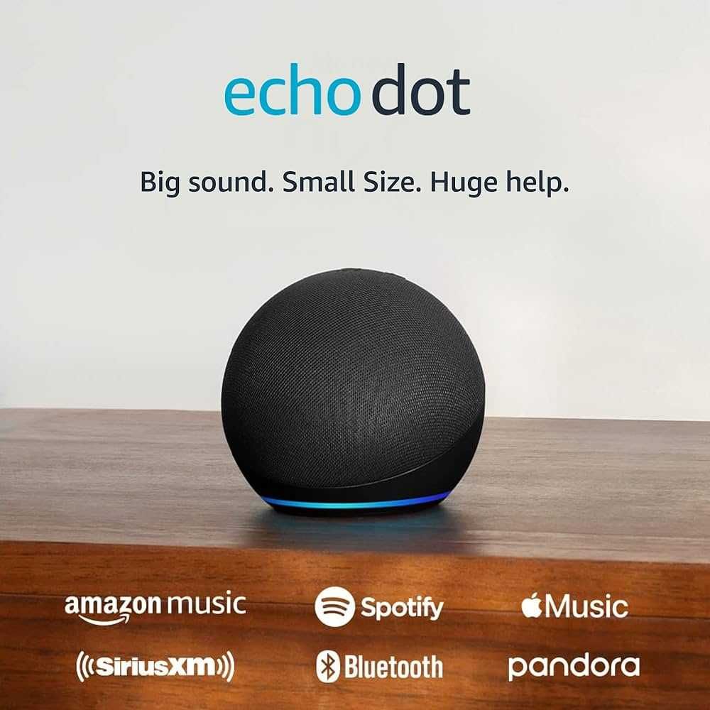 Amazon Alexa Echo Dot (5ª Geração), NOVO - 2 disponiveis