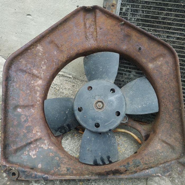 Електровентилятор радіатора москвич 2141