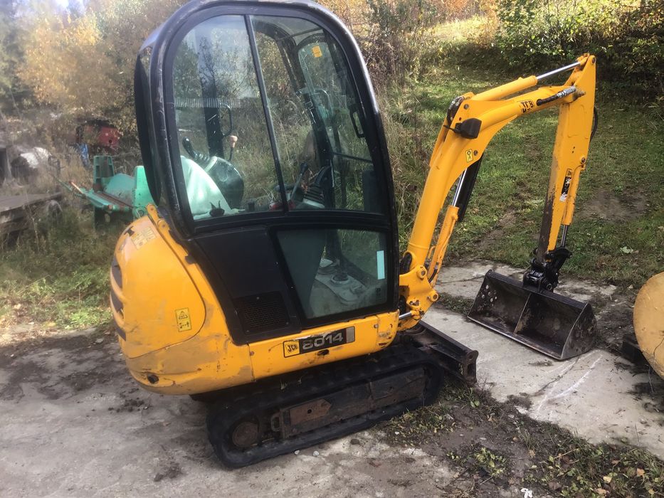 JCB 8014 minikoparka 1500 kg