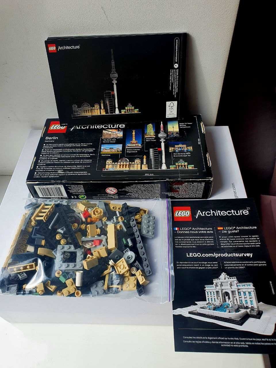 Lego Architecture Берлин (21027), б/в идеале, оригинал.
