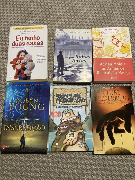 Livros vários em bom estado