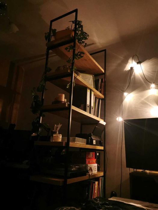 Metalowy stalowy stelaż do regałów półek do regału regały półki LOFT