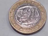 1 Euro 2002 Grecja z "S". w Gwieździe