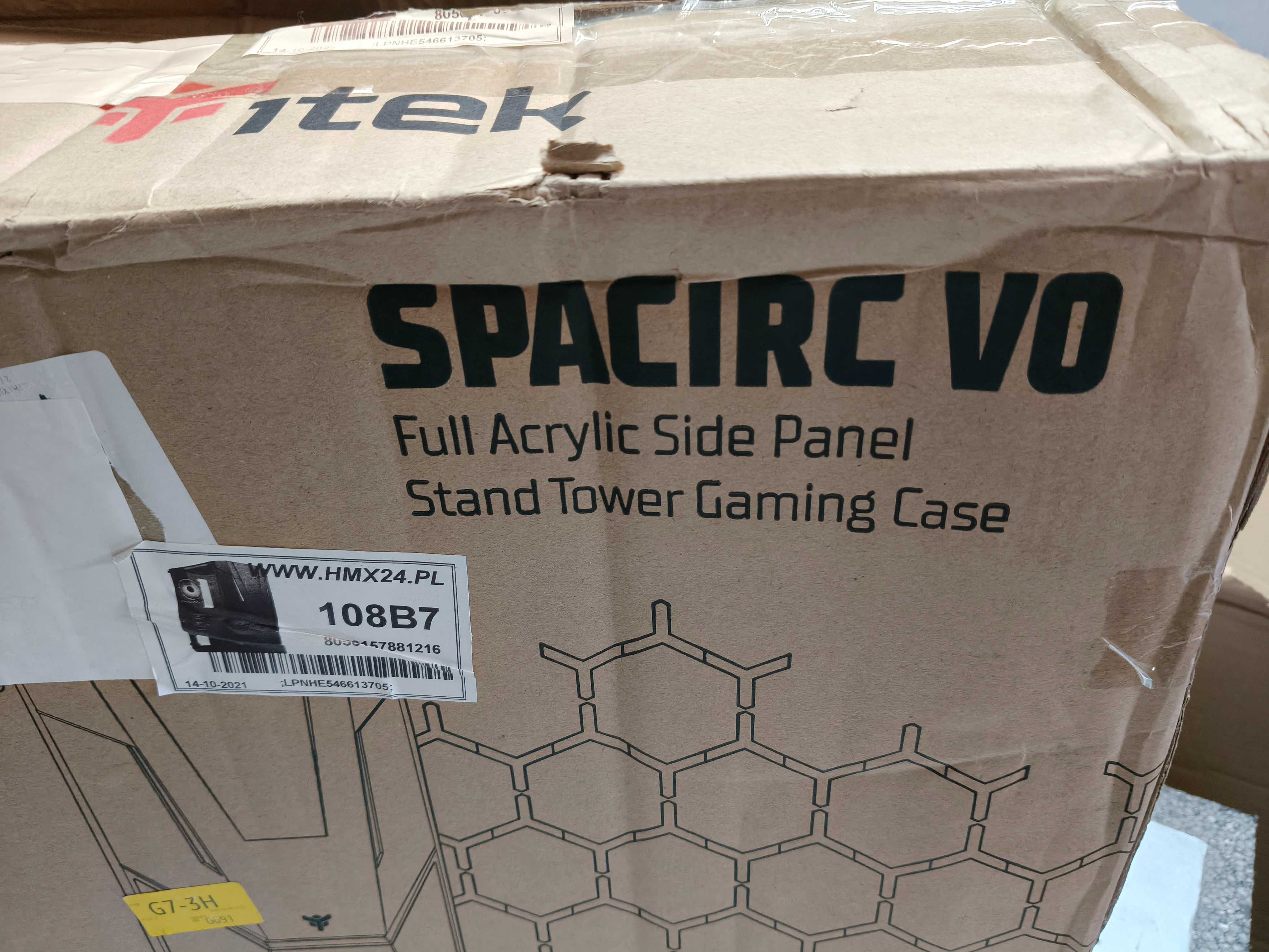 Spacirc vo obudowa komputerowa gamingowa