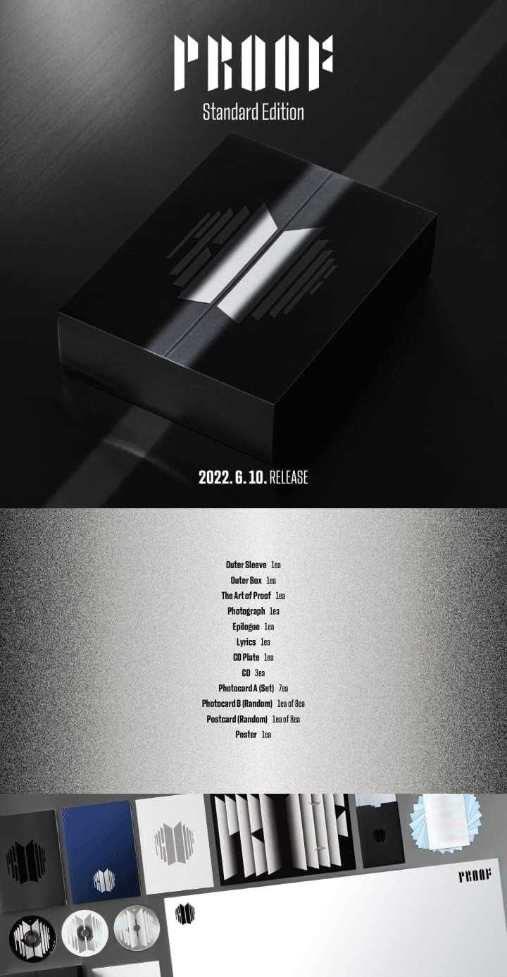 BTS Proof Anthology Standard Edition– 3CD+photobook+karty+K-POP #6592