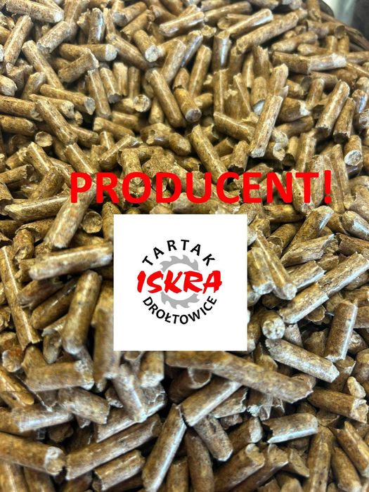 Pellet Syców"ISKRA", certyfikowany A1,100% sosnowy A1 ,rozł-winda HDS