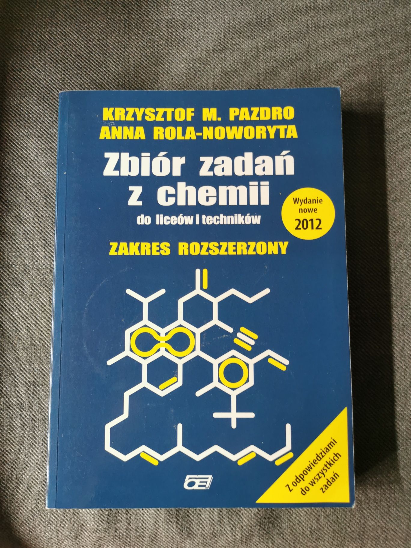 Zbiór zadań z chemii zakres rozszerzony Krzysztof Pazdro