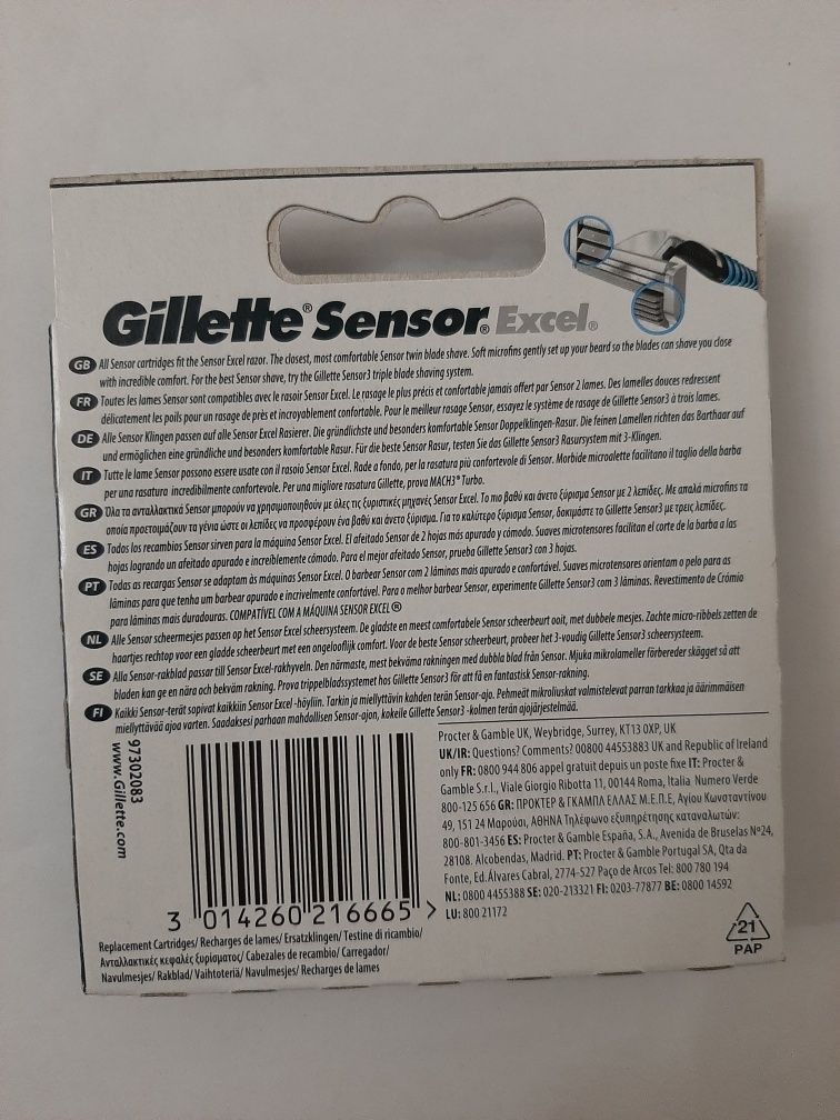 Gillette sensor excel  10