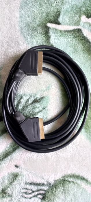 якісний кабель SCART-SCART,Gold, ПОЗОЛОТА, 5 м., тільки Луцьк