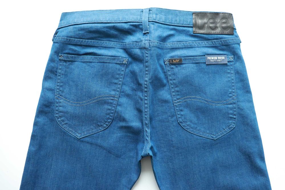 LEE LUKE W32 L32 męskie spodnie jeansy slim tapered fit nowe