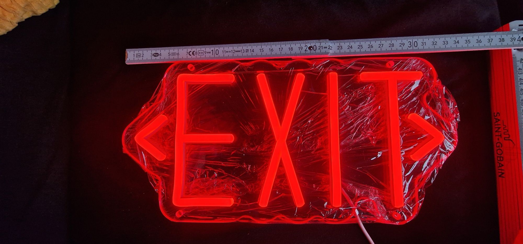 NEON EXIT Red Czerwony
