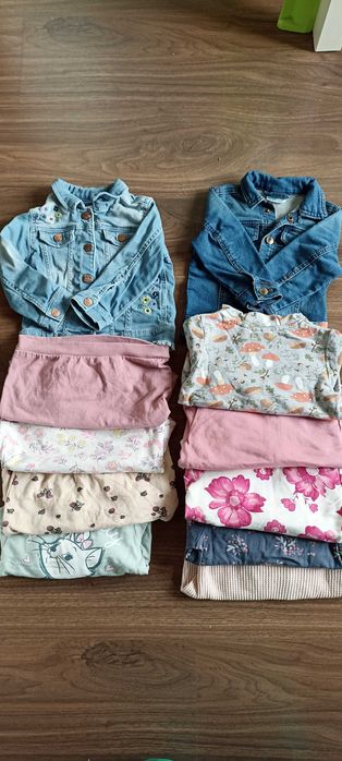 Ubranka dla dziewczynki rozm. 80