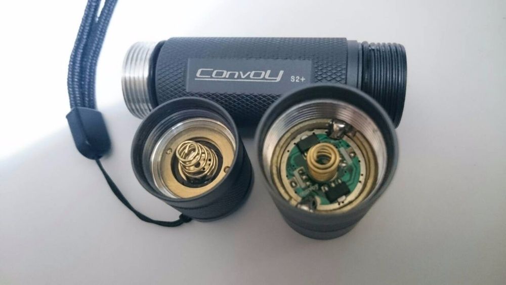 фонарь Convoy S2+ Cree XML-L2 / 940Lm 2.1A / холодн, нейтральн, тёплый