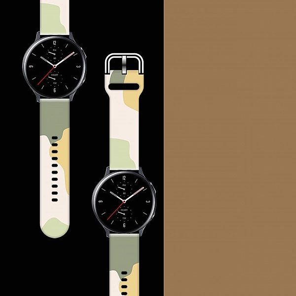Strap Moro opaska do Samsung Galaxy Watch 46mm silikonowy pasek branso