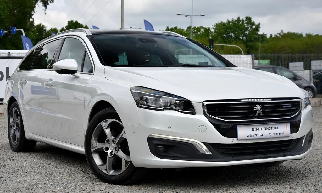 Peugeot 508 LED Navi Blis SKÓRA FULL LED grzane fotele