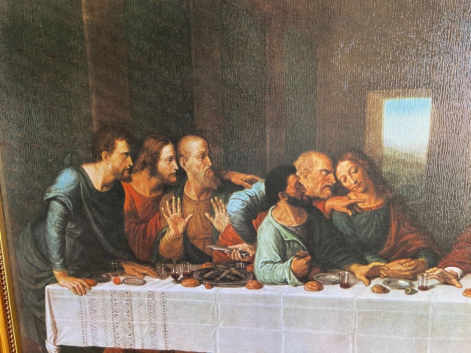 Quadro da última ceia - católico- Jesus