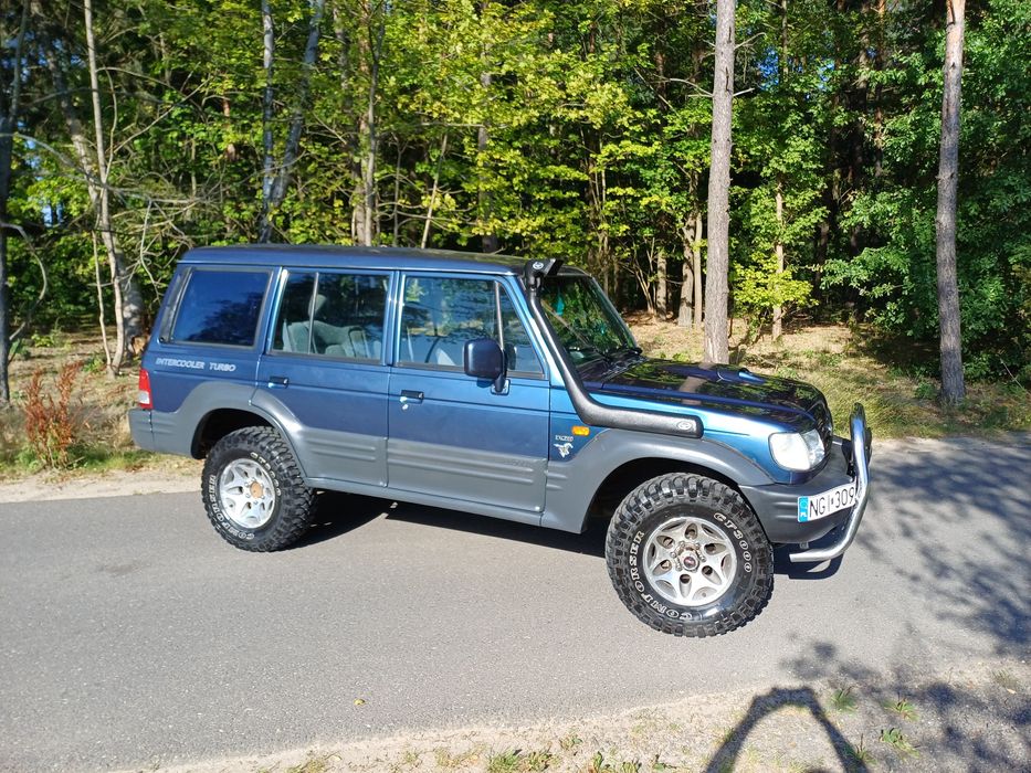 Hyunday Galloper 2.5 TDI # 4x4 # terenówka # nie pajero# klima # 7os.
