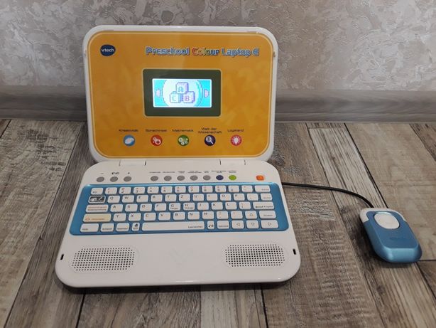 Дитячий навчальний ноутбук Preschool colour laptop e