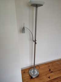 Lampa stojąca inox