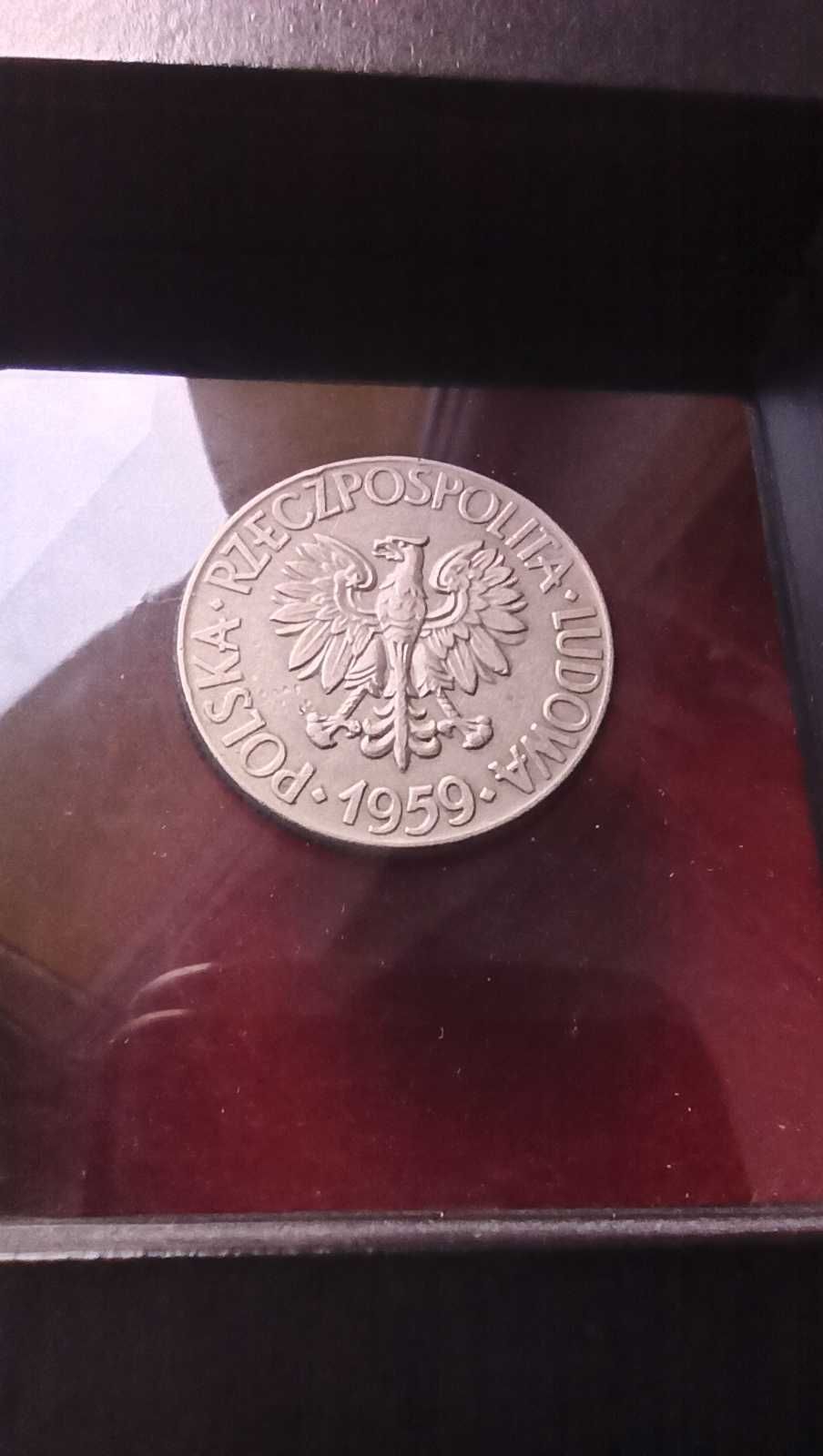 PRL, Moneta 10 złotych Tadeusz Kościuszko 1959 r / Piękny Stan!