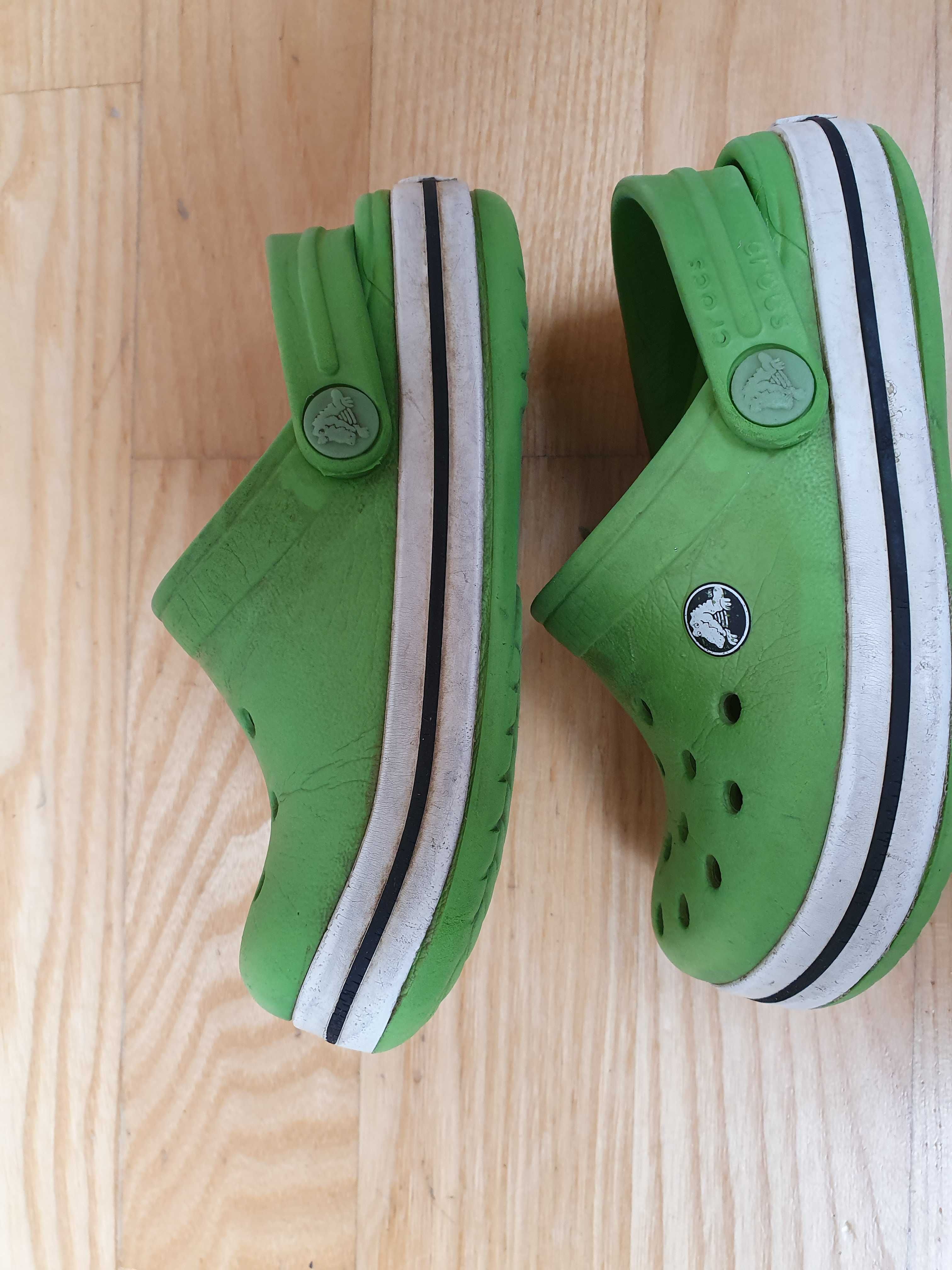 Crocs zielone 6/7 ok. 23