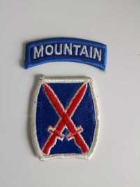 Naszywka 10th Mountain Division US Army