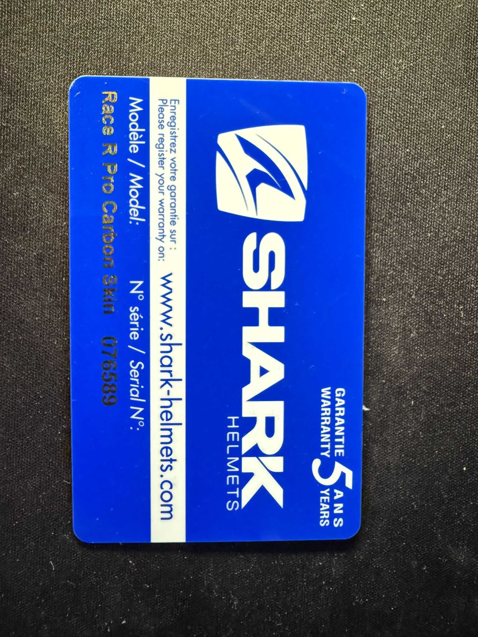 Capacete Shark Race R Pro Carbon Skin