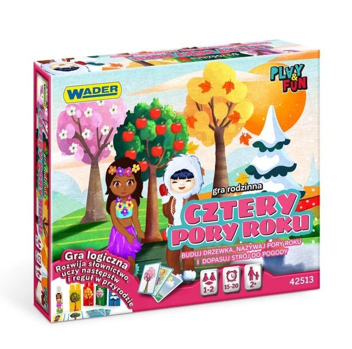 Play&Fun Cztery Pory Roku laminowana ,299x248 mm