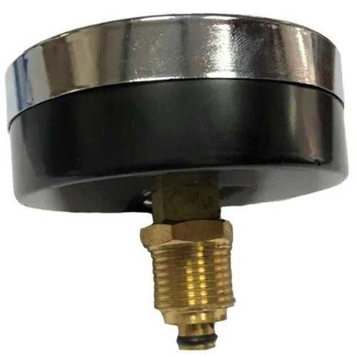 Термоманометр аксіальний GROSS 6 bar 120°C G 1/4" з клапаном 1/2"