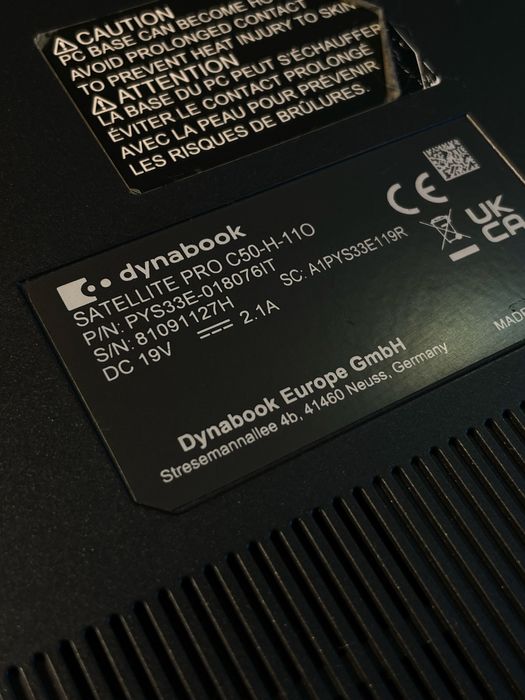 ноутбук Dynabook Satellite Pro C50-H-110